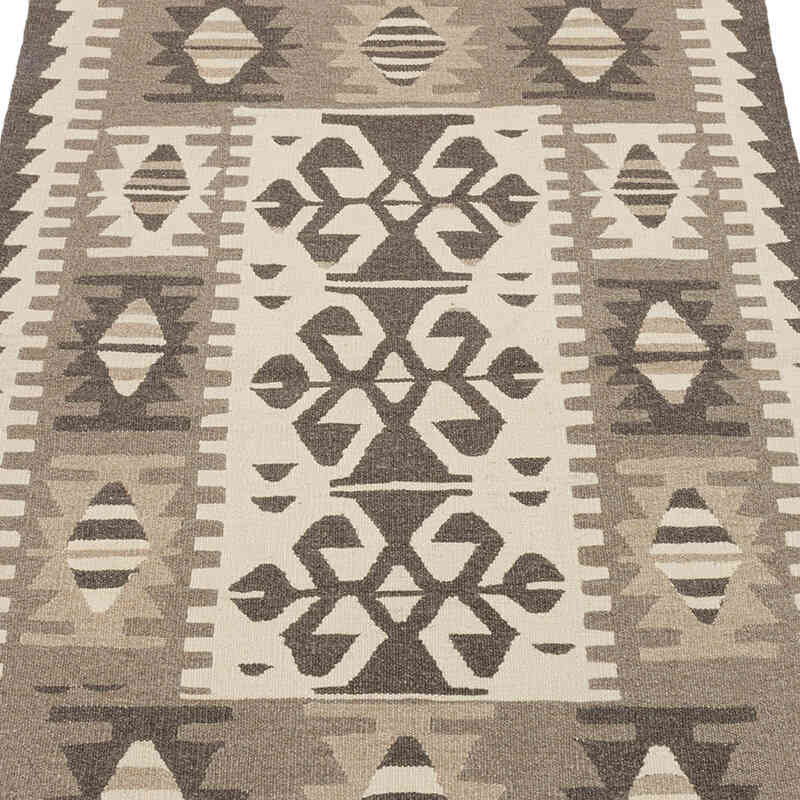New Handwoven Turkish Kilim Rug - 2' 11" x 4'  (35" x 48") - K0072912