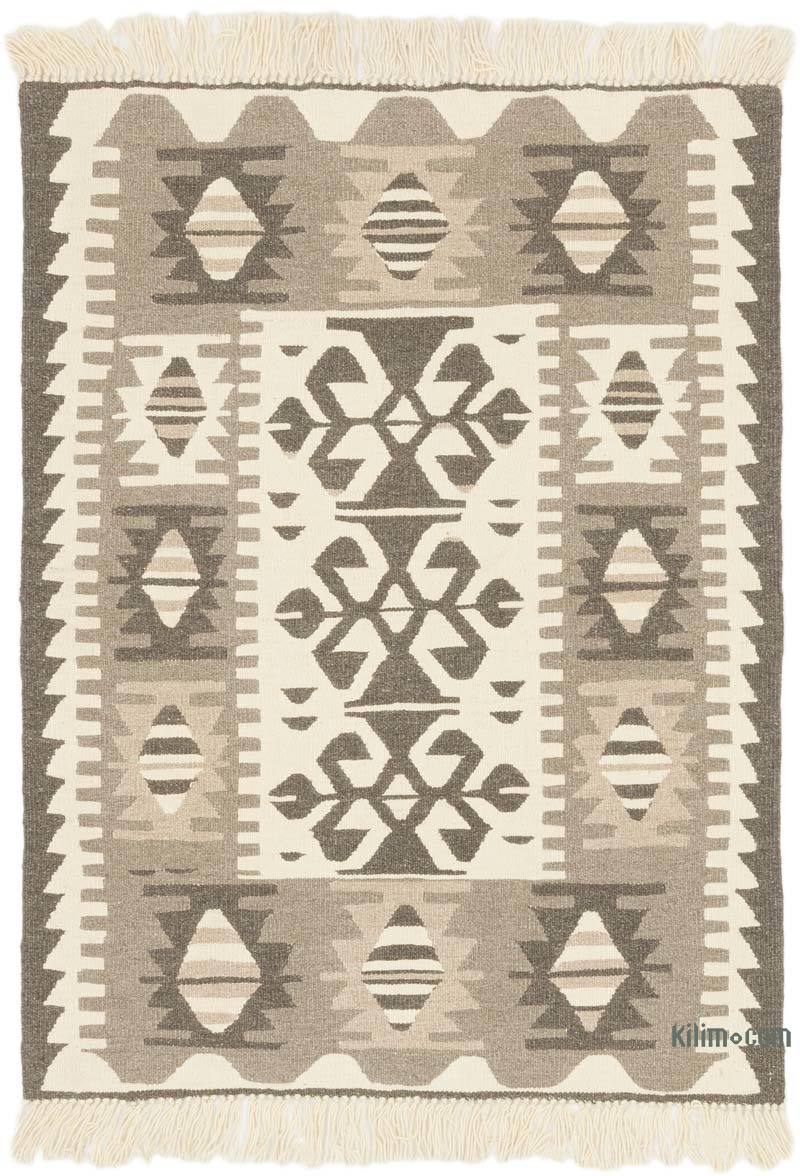 New Handwoven Turkish Kilim Rug - 2' 11" x 4'  (35" x 48") - K0072912