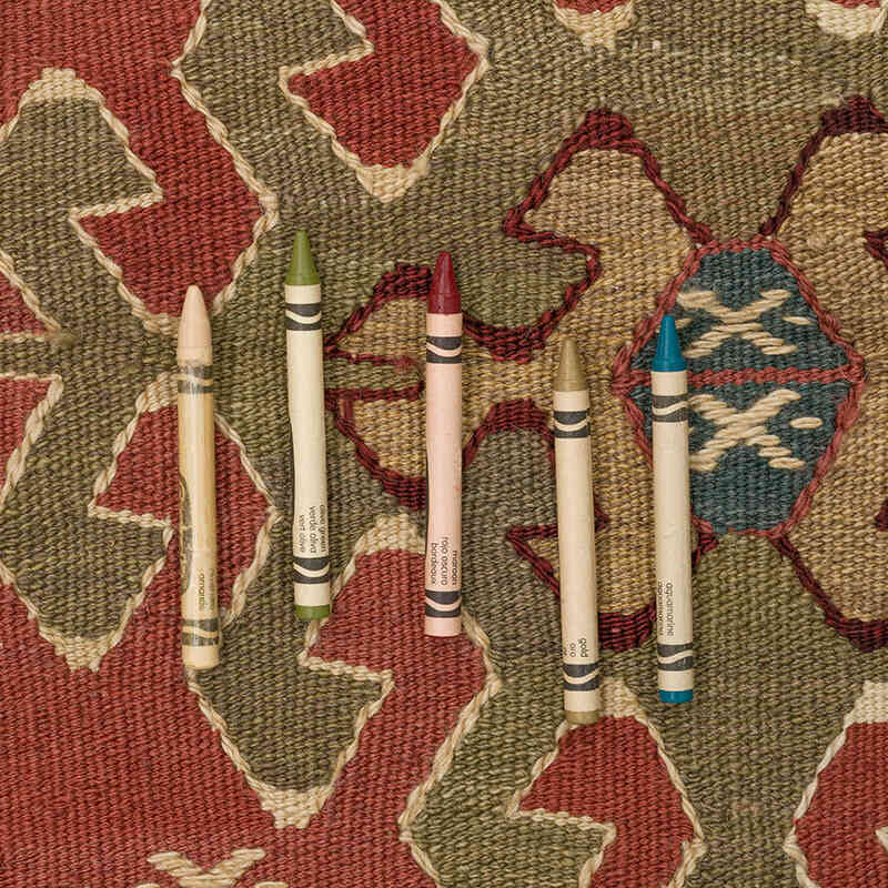 Nueva Alfombra Turca Kilim - 90 cm x 128 cm - K0072917