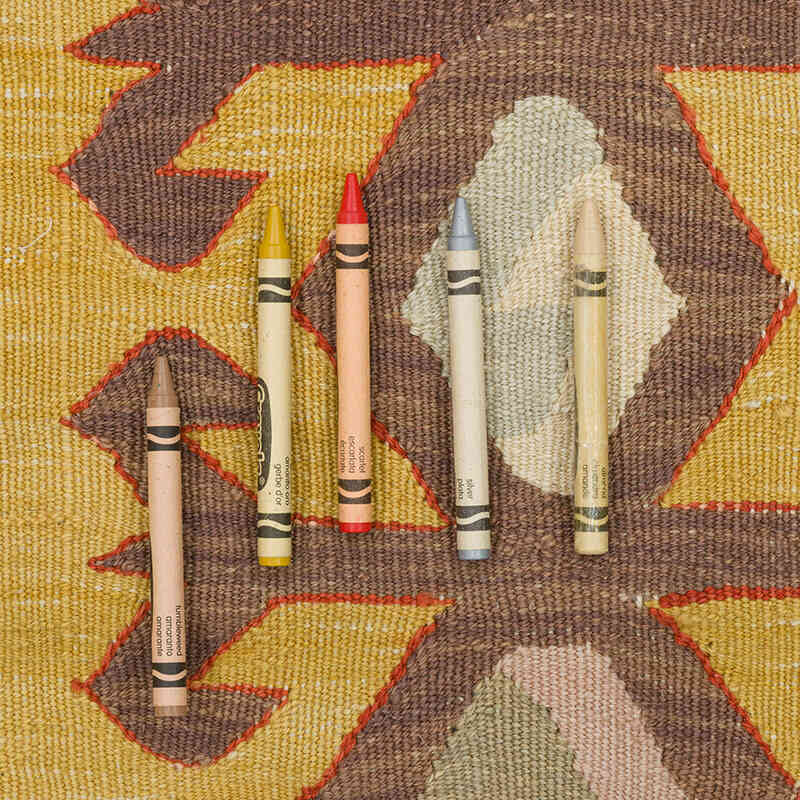 Nueva Alfombra Turca Kilim - 82 cm x 105 cm - K0072918