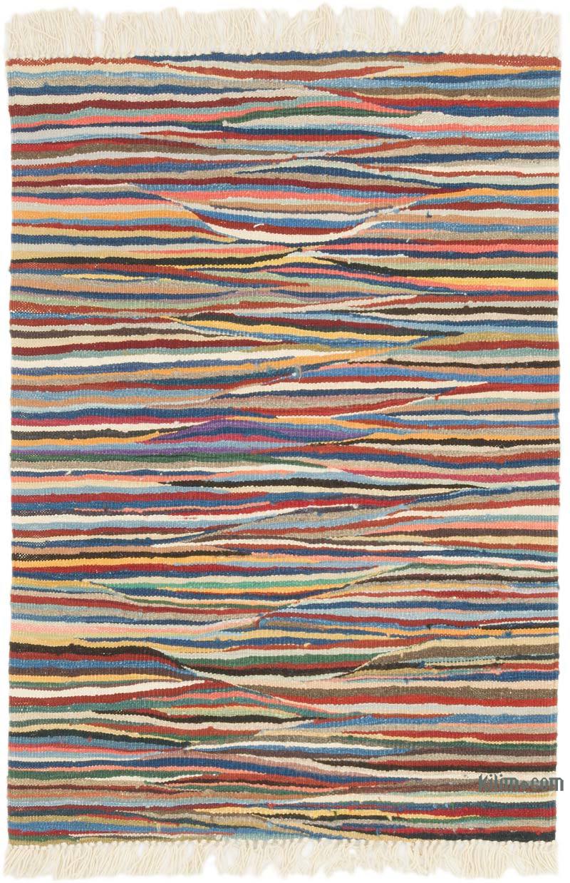 Yeni Kök Boya El Dokuma Kilim - 84 cm x 120 cm - K0072920