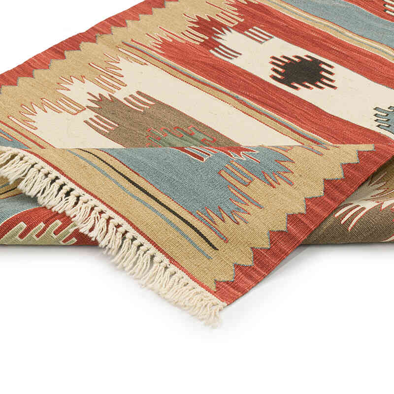 Nueva Alfombra Turca Kilim - 91 cm x 126 cm - K0072921