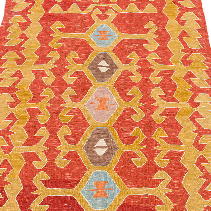 New Handwoven Turkish Kilim Rug - 2' 8" x 3' 6" (32" x 42") - K0072926