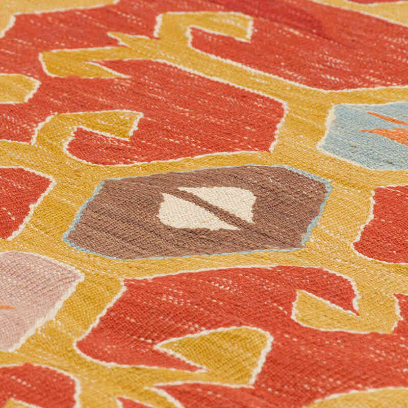 New Handwoven Turkish Kilim Rug - 2' 8" x 3' 6" (32" x 42") - K0072926