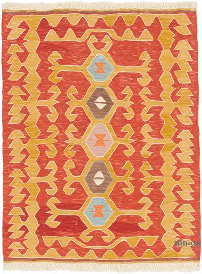 New Handwoven Turkish Kilim Rug - 2' 8" x 3' 6" (32" x 42")