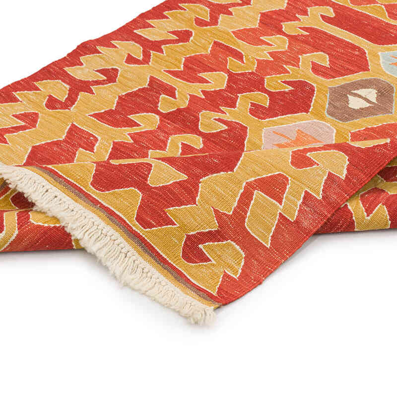 New Handwoven Turkish Kilim Rug - 2' 9" x 3' 5" (33" x 41") - K0072928