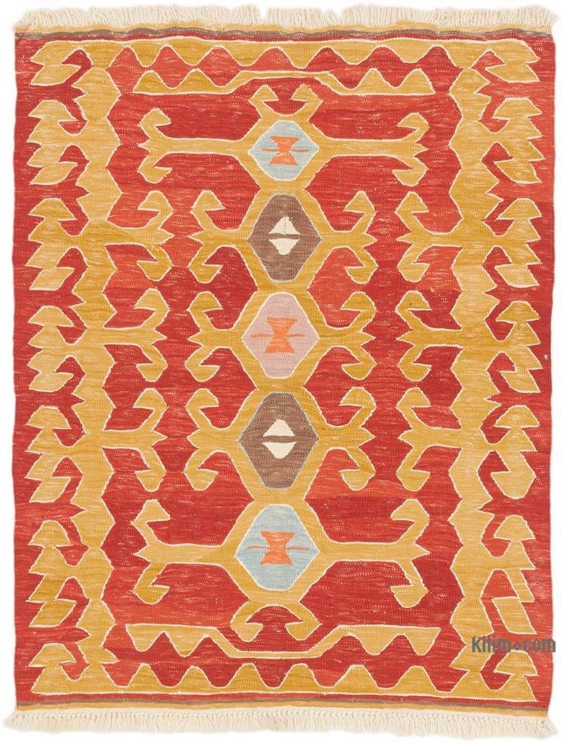New Handwoven Turkish Kilim Rug - 2' 9" x 3' 5" (33" x 41") - K0072928