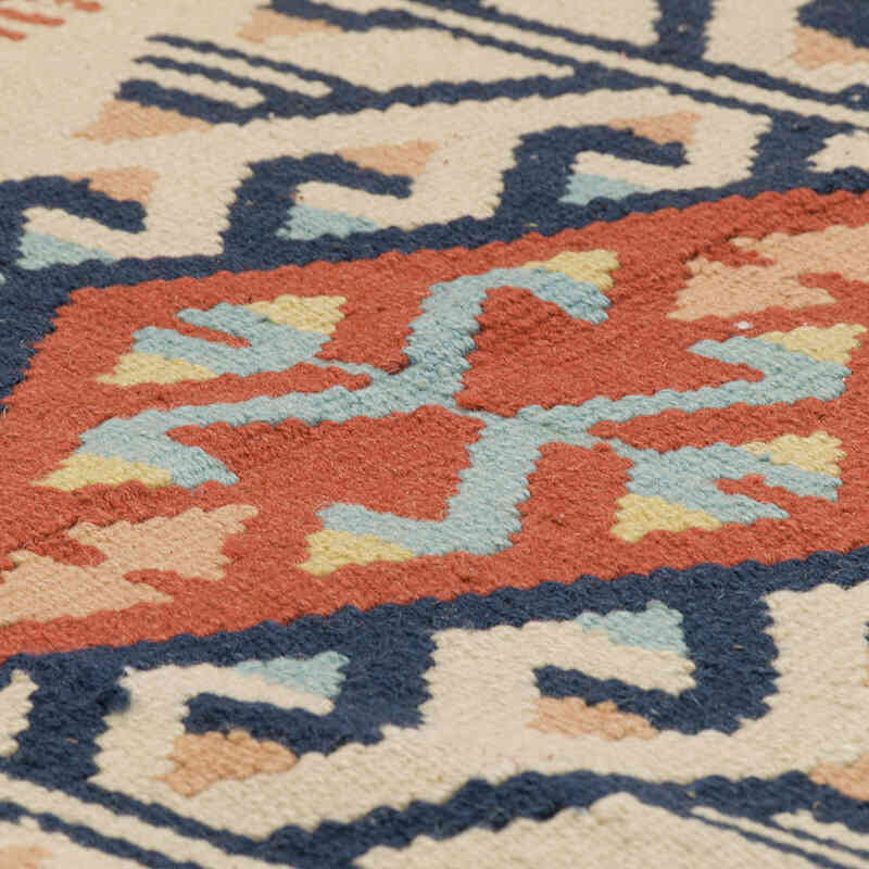 Yeni Kök Boya El Dokuma Kilim - 97 cm x 185 cm - K0072932