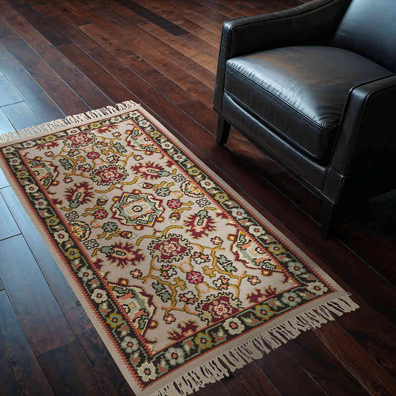 Nueva alfombra Kilim Moldava - 85 cm x 151 cm - K0072937