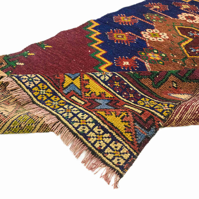 Alfombra Turca Vintage De Pasillo - 84 cm x 310 cm - K0072964