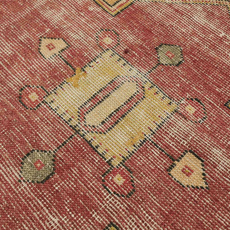 Alfombra Vintage Turca Anudada a Mano - 132 cm x 220 cm - K0072969