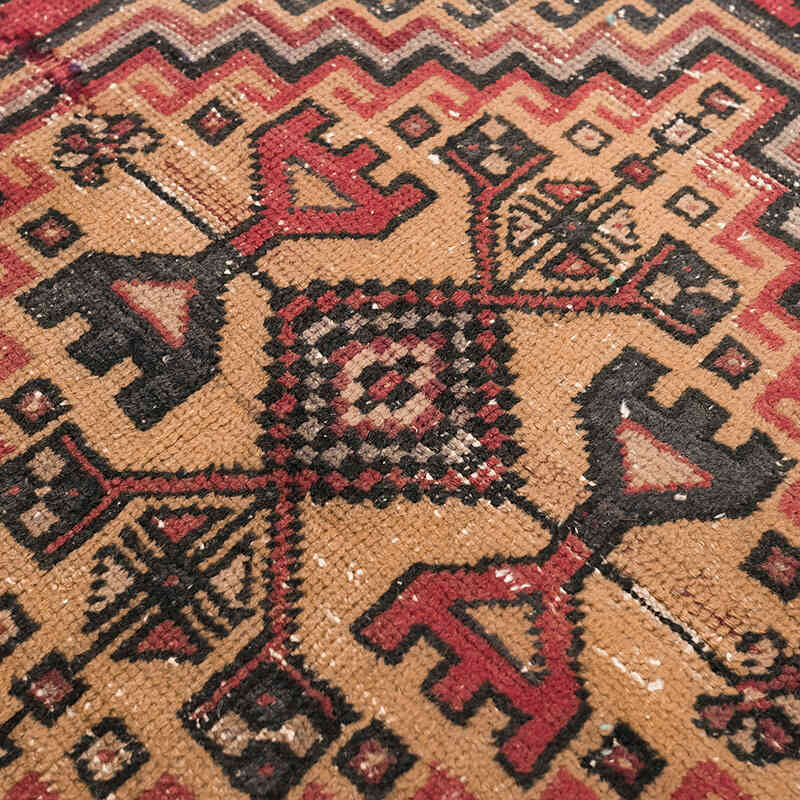 Vintage Turkish Hand-Knotted Rug - 3' 2" x 6'  (38" x 72") - K0072977