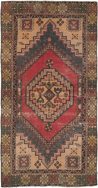 El Dokuma Vintage Hali - 96 cm x 182 cm