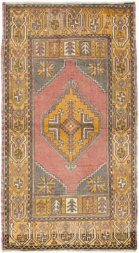 El Dokuma Vintage Halı - 98 cm x 178 cm