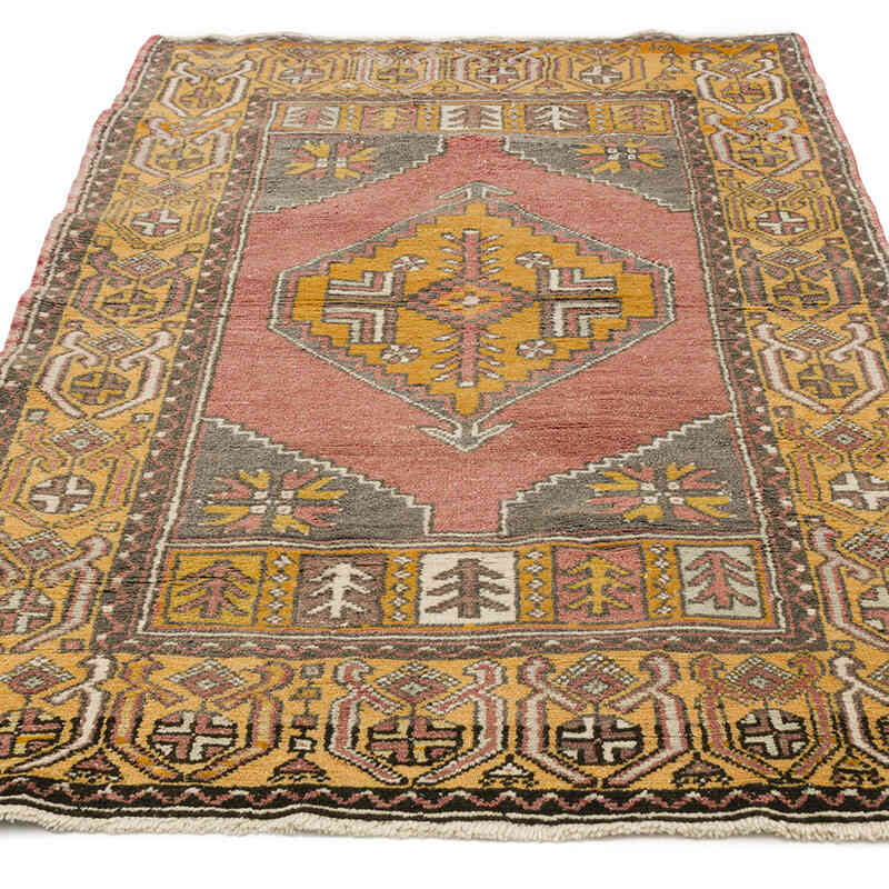 Vintage Turkish Hand-Knotted Rug - 3' 3" x 5' 10" (39" x 70") - K0072980