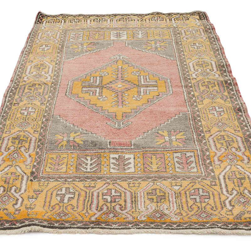 Vintage Turkish Hand-Knotted Rug - 3' 3" x 5' 10" (39" x 70") - K0072980