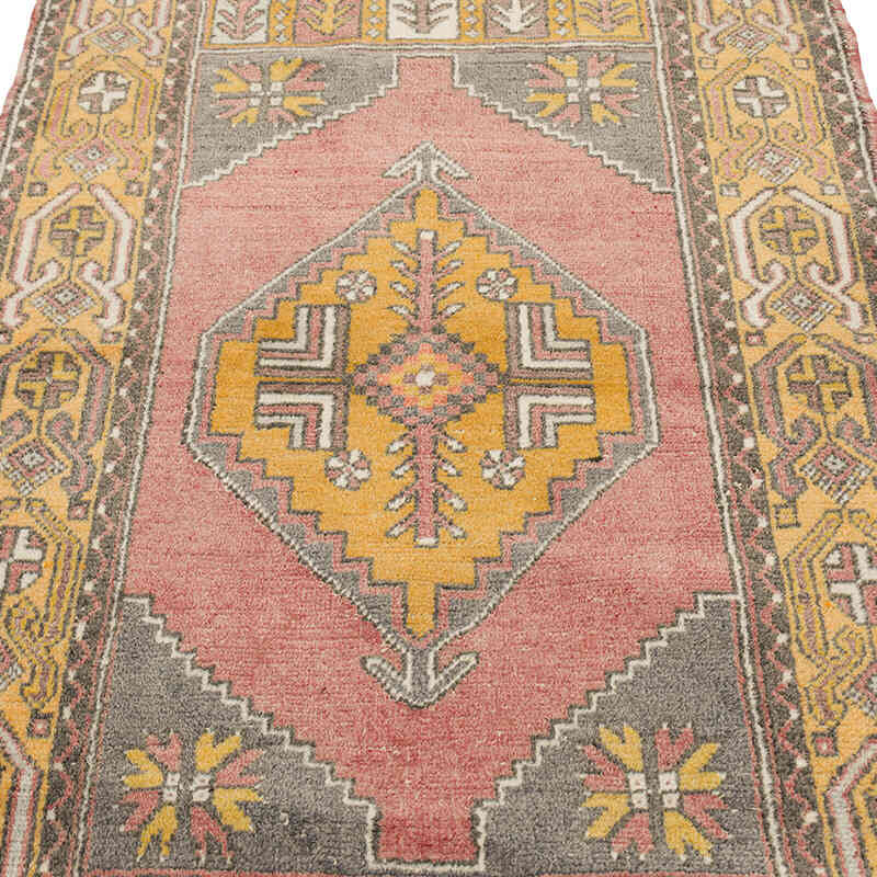 Vintage Turkish Hand-Knotted Rug - 3' 3" x 5' 10" (39" x 70") - K0072980