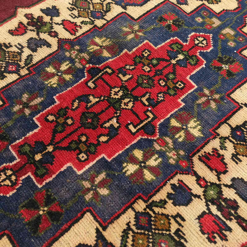Vintage Turkish Hand-Knotted Rug - 3' 2" x 6' 7" (38" x 79") - K0072983