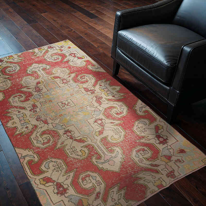El Dokuma Vintage Hali - 112 cm x 185 cm - K0072986