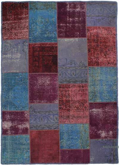 Patchwork El Dokuma Halı - 172 cm x 241 cm
