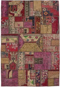 Alfombra Turca de Retazos - 165 cm x 241 cm