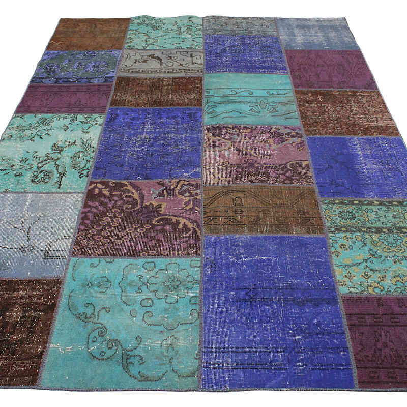 Alfombra Turca de Retazos - 171 cm x 243 cm - K0072994