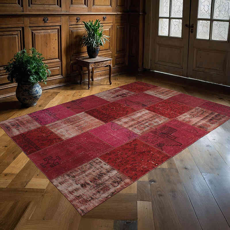 Alfombra Turca de Retazos - 170 cm x 242 cm - K0072998