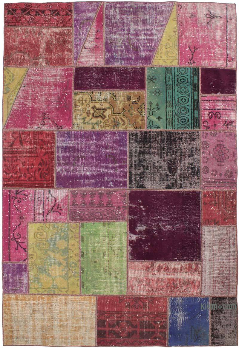 Patchwork El Dokuma Halı - 172 cm x 257 cm - K0072999
