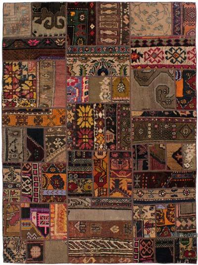 Patchwork El Dokuma Halı - 147 cm x 202 cm