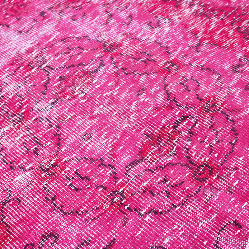 Alfombra Turca Vintage Sobre-teñida - 148 cm x 277 cm - K0073012