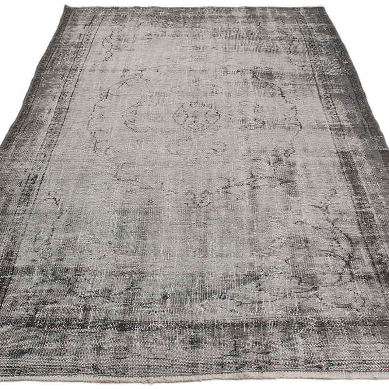 Alfombra Turca Vintage Sobre-teñida - 167 cm x 272 cm - K0073016
