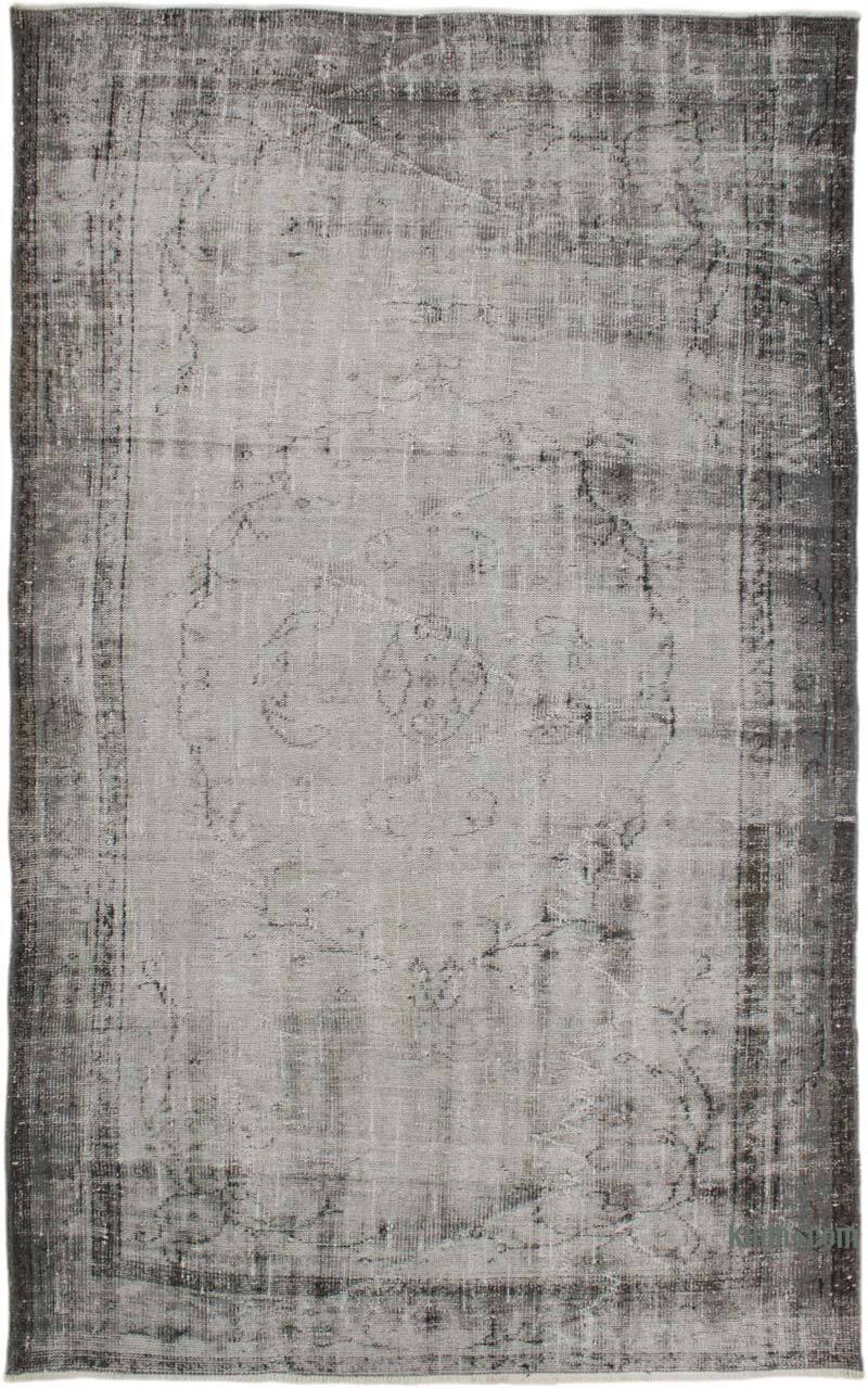 Alfombra Turca Vintage Sobre-teñida - 167 cm x 272 cm - K0073016