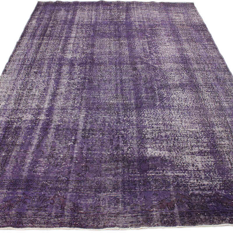 Alfombra Turca Vintage Sobre-teñida - 203 cm x 320 cm - K0073018