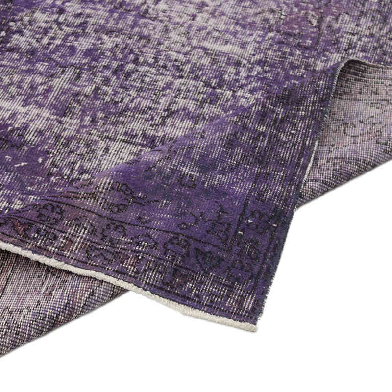 Alfombra Turca Vintage Sobre-teñida - 203 cm x 320 cm - K0073018