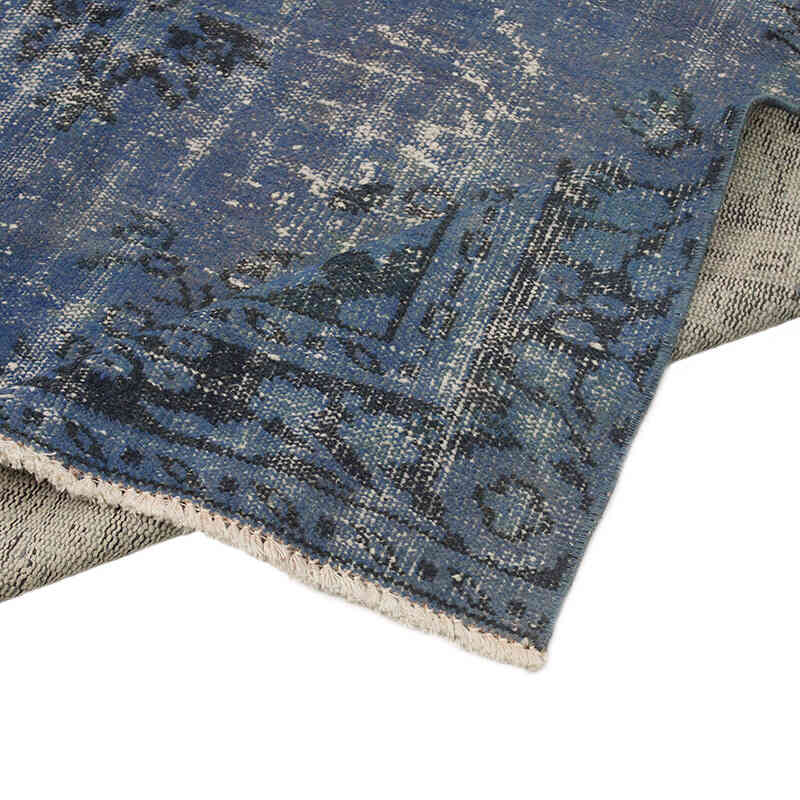Alfombra Turca Vintage Sobre-teñida - 162 cm x 278 cm - K0073020