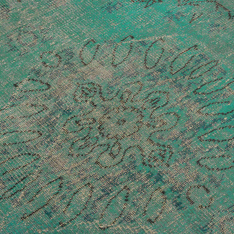 Alfombra Turca Vintage Sobre-teñida - 184 cm x 284 cm - K0073026