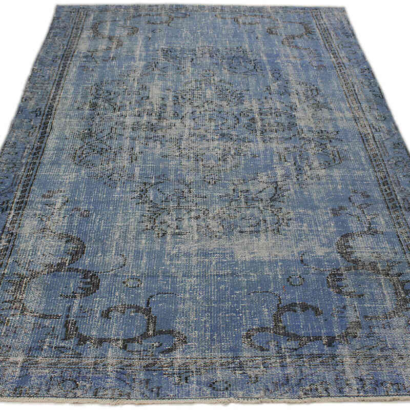 Boyalı El Dokuma Vintage Halı - 168 cm x 282 cm - K0073029