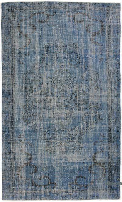 Alfombra Turca Vintage Sobre-teñida - 168 cm x 282 cm