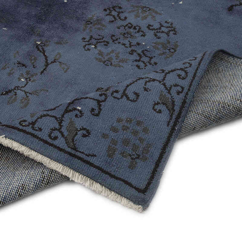 Alfombra Turca Vintage Sobre-teñida - 156 cm x 263 cm - K0073030