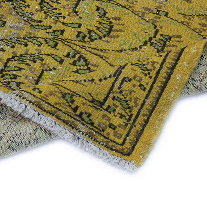 Boyalı El Dokuma Vintage Halı - 145 cm x 235 cm - K0073031