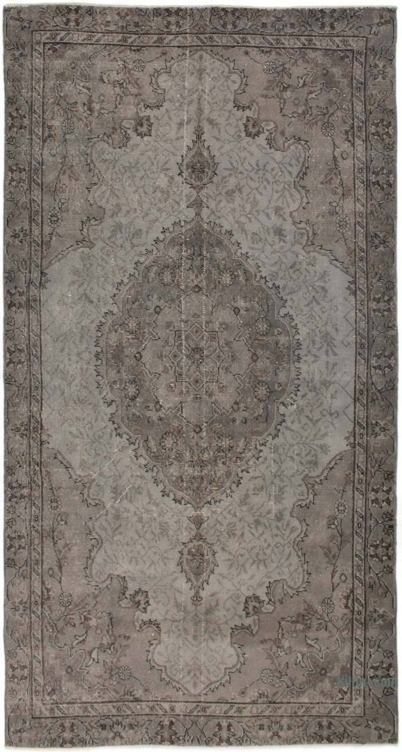 Alfombra Turca Vintage Sobre-teñida - 148 cm x 280 cm - K0073033