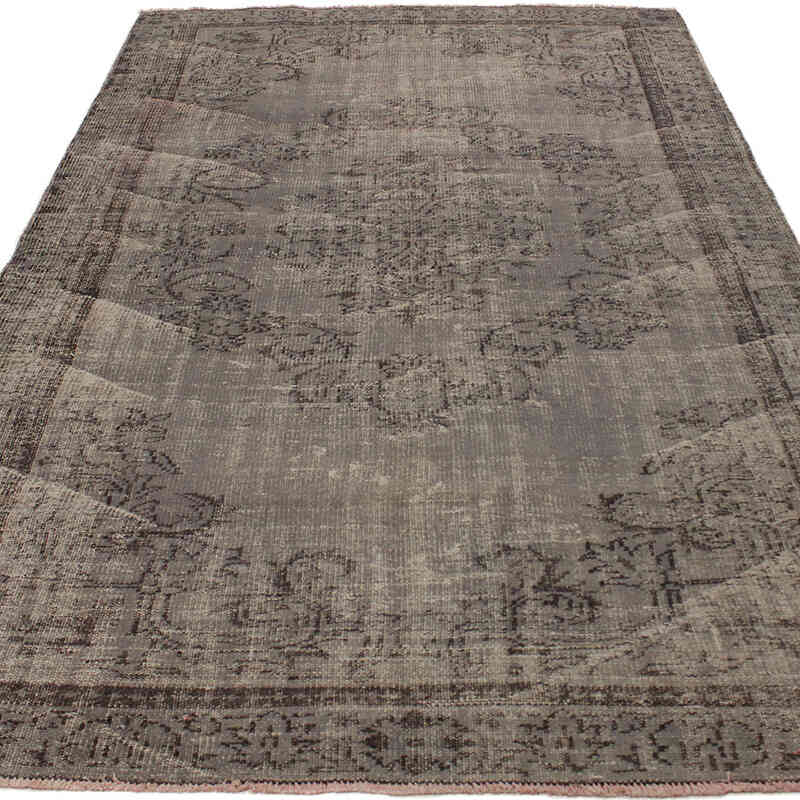 Alfombra Turca Vintage Sobre-teñida - 174 cm x 282 cm - K0073036