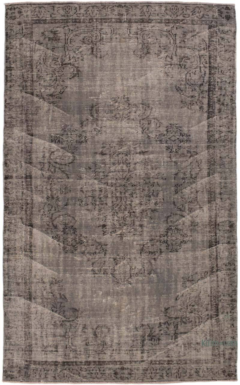 Alfombra Turca Vintage Sobre-teñida - 174 cm x 282 cm - K0073036