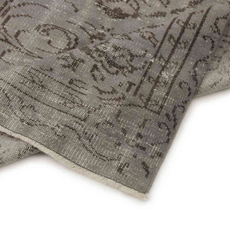 Boyalı El Dokuma Vintage Halı - 138 cm x 238 cm - K0073038