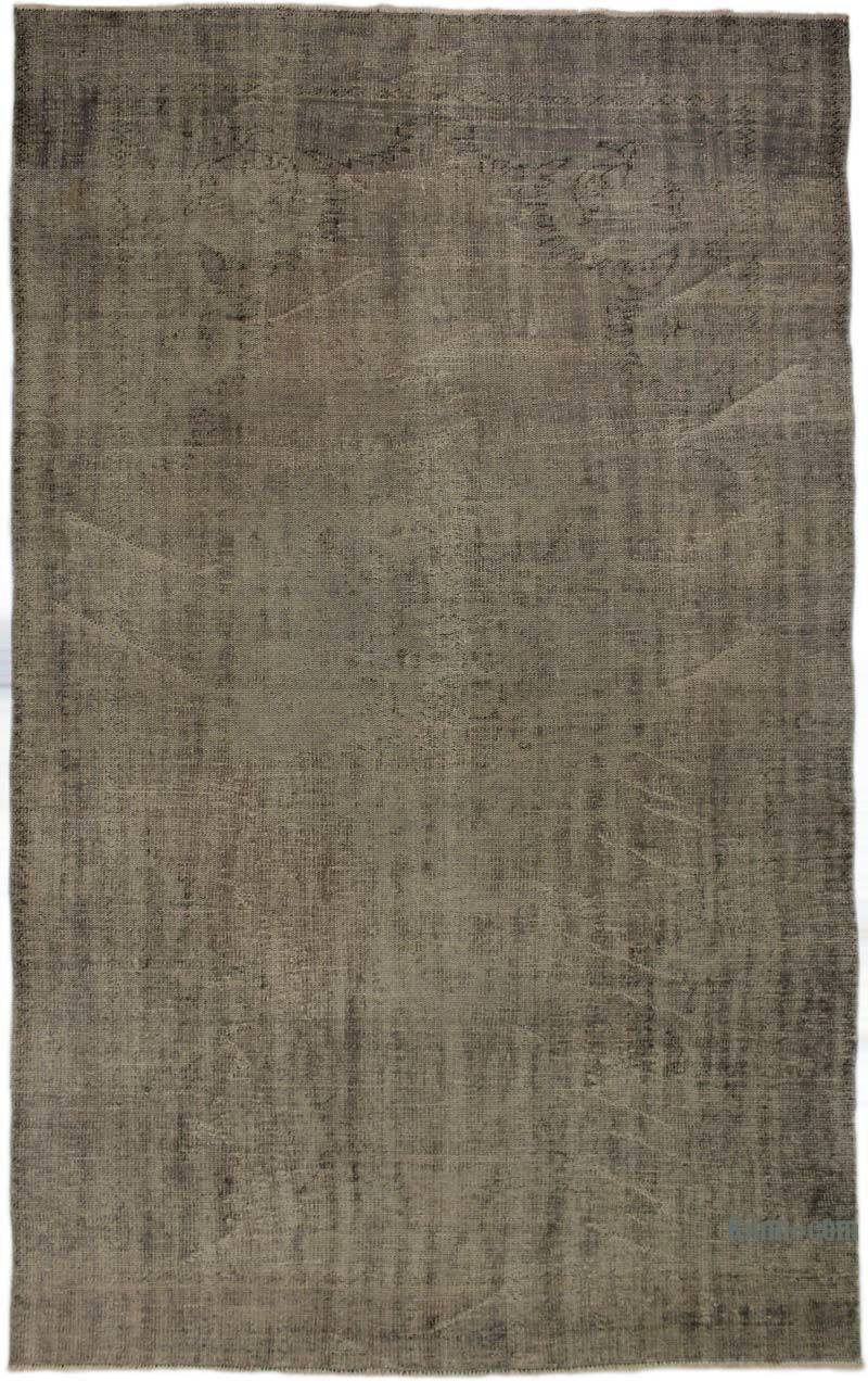 Boyalı El Dokuma Vintage Halı - 195 cm x 313 cm - K0073039