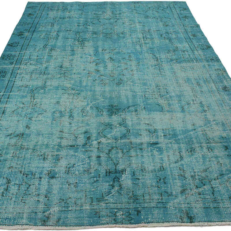 Alfombra Turca Vintage Sobre-teñida - 172 cm x 275 cm - K0073048