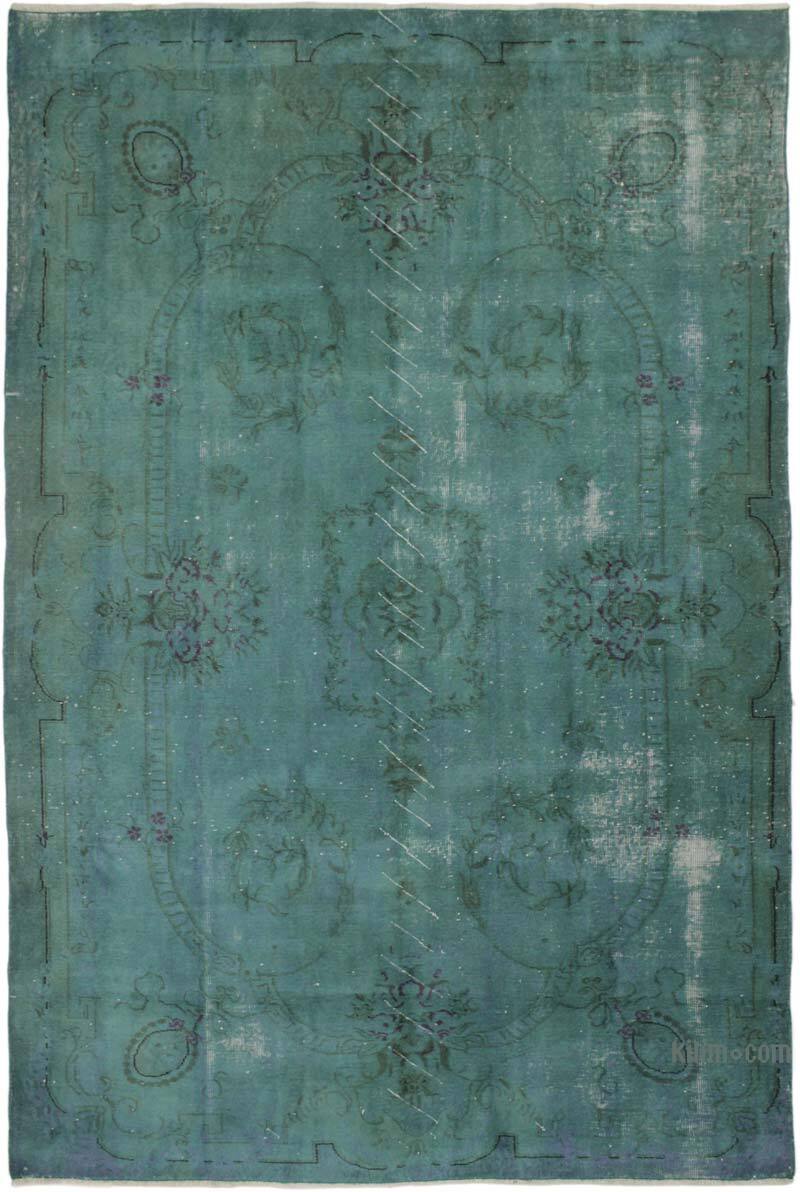 Alfombra Turca Vintage Sobre-teñida - 188 cm x 283 cm - K0073049