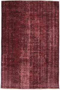 Boyalı El Dokuma Vintage Halı - 162 cm x 252 cm