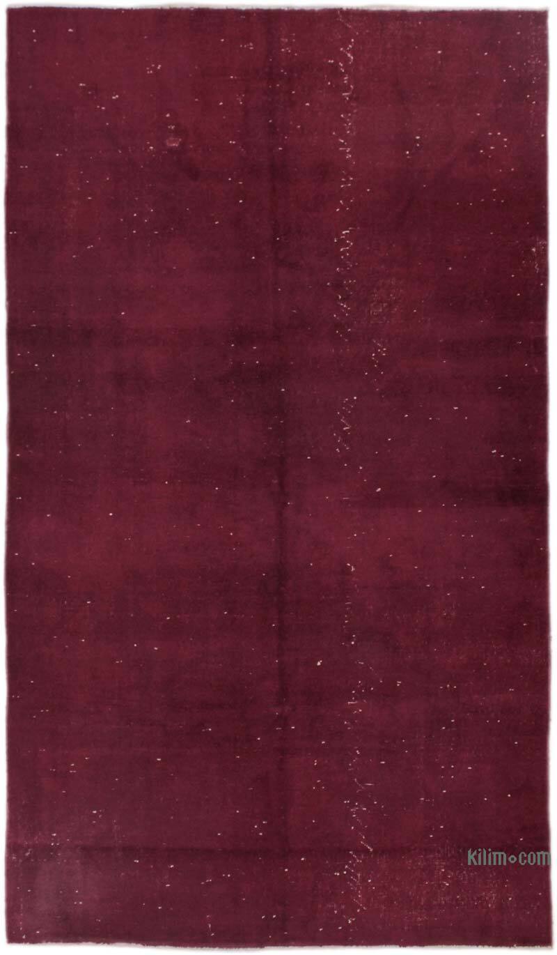 Boyalı El Dokuma Vintage Halı - 145 cm x 250 cm - K0073058