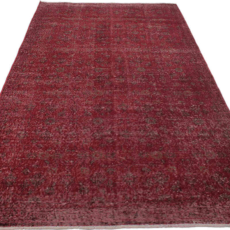 Alfombra Turca Vintage Sobre-teñida - 149 cm x 283 cm - K0073062